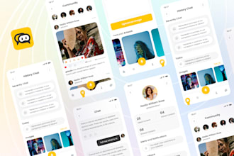 design a modern mobile app in figma