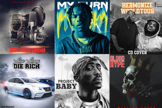 design single cover, mixtape cover or album cover