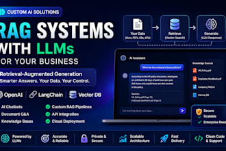 build rag systems with llms for your business