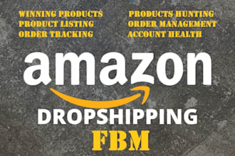 be manage your amazon dropshipping