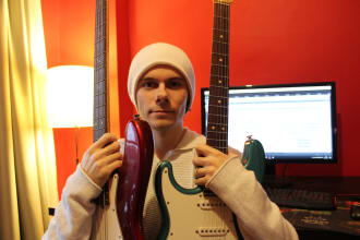 record professional  electric guitar tracks for your song