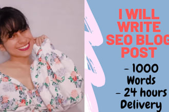 write SEO articles for you