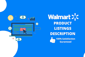 write powerful walmart listing and engaging product description