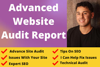 do expert SEO report, website audit, analysis