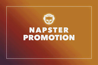 promote and advertise your music on napster