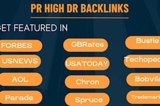 give you PR backlinks from haro, qwoted and featured