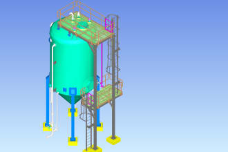 do complex structure design, steel structure work
