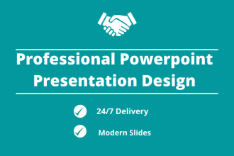 do professional powerpoint presentation design and keynote slides