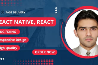 fix react, react native, javascript, and firebase bugs