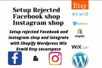 批准拒绝instagram和facebook商店，并与在线商店整合