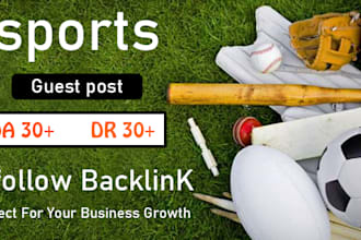 do publish sport guest post on high da website