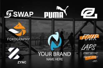design modern luxury premium clothing brand logo design
