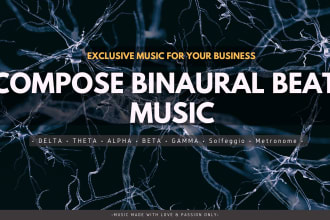 compose exclusive binaural beats music