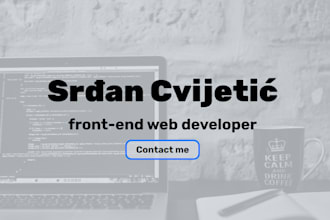 create you a website with your custom domain address