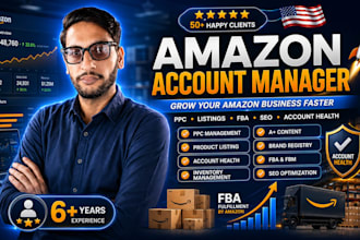 be your amazon virtual assistant amazon account manager amazon va