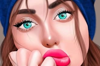 draw your amazing photo cartoon