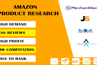 provide product hunting for amazon fba