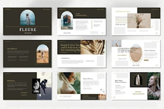 design a modern powerpoint presentation design