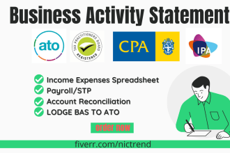 lodge your australia bas business activity statement gst