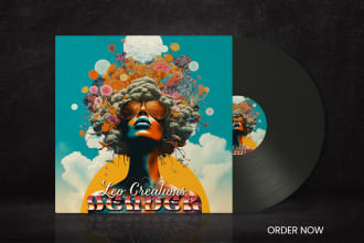 design stunning album cover art and album art