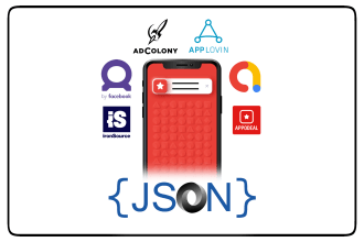 integrate admob, applovin and any ad network with json or firebase remote