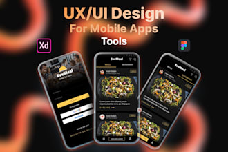be your uxui designer for  your mobile apps