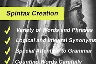 create spintax of content
