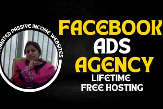 build a facebook ads agency for passive income