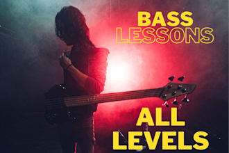 teach you how to play bass guitar correctly