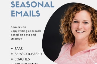 write seasonal copy for the holidays