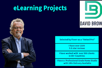 voice any elearning project