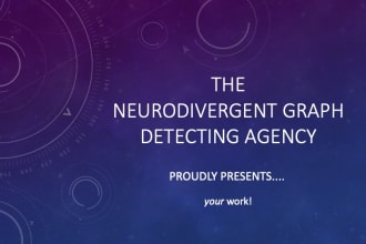 analyse and present your data for you