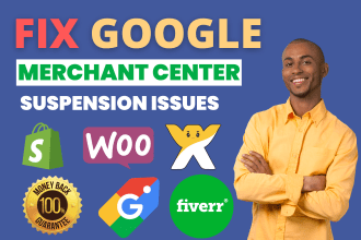 do fix google merchant center suspension misrepresentation or feed issue