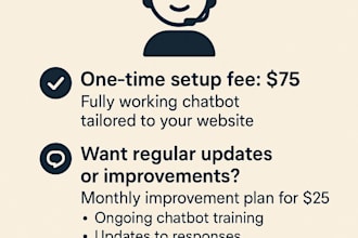 implement an ai chat bot on your website that assists visitors, collects leads