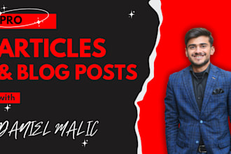write SEO articles or blog posts