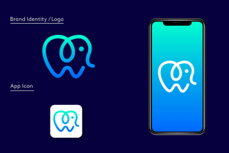 design a classic logo and brand style guide
