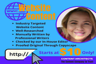 write converting web content