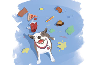 design childrens story book illustration and cover