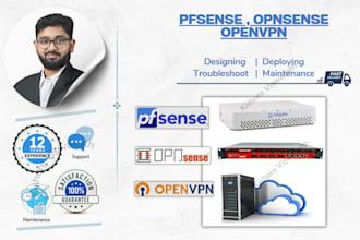 configure and manage pfsense, opnsense, openvpn