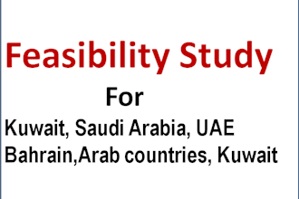 do comprehensive feasibility study for qatar, kuwait, saudi arabia, uae, egypt
