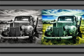 colorize black and white old photos