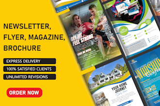 design a professional flyer for your business use