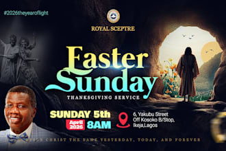 do professional church flyer design, event flyer, church flyer