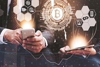craft a crypto or blockchain business plan or financial model