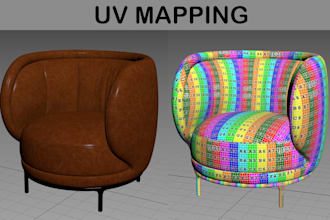uv unwrap your 3d model, uv mapping