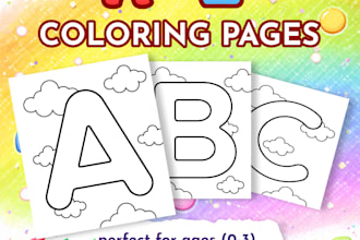 give you a to z coloring pages for toddlers