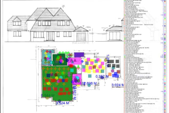 do cost estimation and material take off for all construction trades and mep