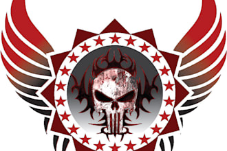 new and modern shirt logo design