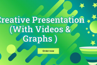 make effective presentations including graphs and videos