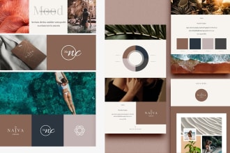 do unique logo, brand guidelines, style guides, brand guide, brand book manual